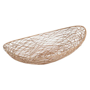 Wholesale High Quality Home Kitchen Storage & Organization Metal Fruit Storage Basket <b>Wire</b> Fruit Basket - Product Image 2