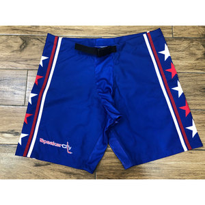 Shorts de hockey sur glace personnalisés sublimés, 100 % polyester, respirants et légers, prix de gros - Product Image 6