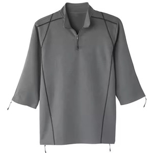 2025 Cuidado del Hogar Unisex recuperación sudadera mangas cuartos Hospital cirugía comprar camisas de algodón quimio diálisis ropa adaptable - Product Image 1