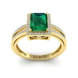 Top Trending Gold Plated 925 Sterling <b>Silver</b> Radiant Cut Gemstone <b>Ring</b> for Men Luxury Statement Jewelry Gift for Him Supplier - Product Image 2