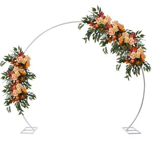 Arche de fleurs en fer doré pour mariage, décoration de fête d'anniversaire, de fête prénatale, arche de jardin fabriquée en inde, vente en gros, 2023 - Product Image 5