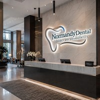 Enseigne lumineuse LED 3D personnalisée pour extérieur, lettres rétroéclairées, signalétique lumineuse pour devanture de magasin