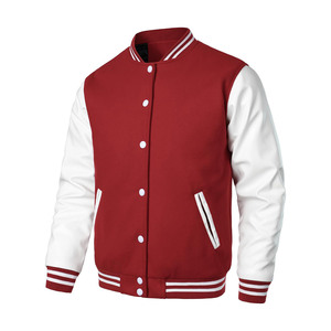 Men's Winter Jackets Custom Design Men Jacket University Team Uniform Streetwear <b>Button</b> Pocket CollegeBaseballjacket for men - Product Image 2