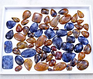 หินเพียเทอร์ไซต์ธรรมชาติอัญมณีทรงหลวมรูปร่างผสมอัญมณีควอตซ์ขนาดสำหรับทำเครื่องประดับ - Product Image 4