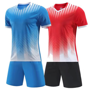 Camiseta de fútbol con logotipo de equipo de diseño personalizado, Conjunto de camiseta de fútbol barata con uniforme deportivo original - Product Image 1