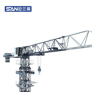 <span class=keywords><strong>Ce</strong></span> chứng nhận Công suất 20 tấn điện cẩu tháp tự dựng 60m JIB phẳng cần cẩu hàng đầu cho xây dựng cao tầng - Product Image 1