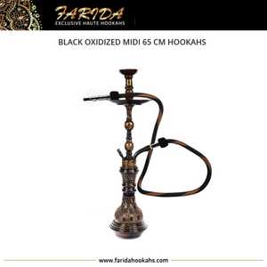 Cachimbas de latón macizo de tamaño mediano 65 cm decorativas egipcias de lujo laca de grabado a mano profunda de calidad superior lujo tradicional - Product Image 4