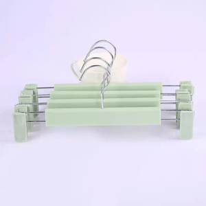 Chất Lượng Cao Nhựa Cứng Không Gian Quần Áo Tiết Kiệm Thép Không Gỉ Quần Áo Móc Áo Nhựa Clip Có Thể Điều Chỉnh Kích Thước Việt Nam Nhà Sản Xuất - Product Image 1