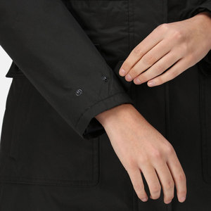 OEM Service <b>Ladies</b> <b>Hooded</b> Parkas Jacket Wholesale Weather Resistant Windproof Outdoor Parkas Jackets - Product Image 6