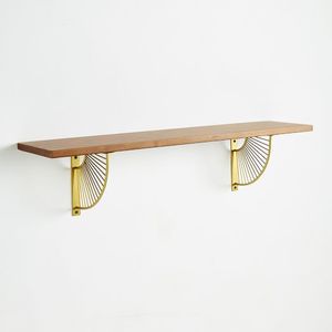 Étagères murales en fer poli à la main de grande qualité à prix raisonnable pour accessoires de rangement mural haut de gamme - Product Image 1