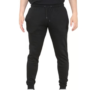 Ensemble de survêtement pour homme, pantalon de jogging personnalisé, 100% coton, sweat à capuche, survêtement avec pantalon évasé, motif uni pour l'hiver - Product Image 4