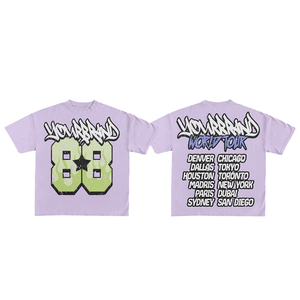 Ropa informal, camisetas en blanco, cuello redondo, Media manga, algodón pesado, Camiseta de felpa francesa, serigrafía personalizada, ajuste cómodo - Product Image 4