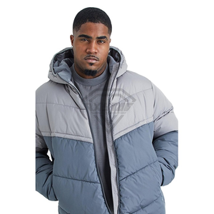 Chaqueta de Invierno para Hombre, Chaqueta Acolchada Ligera Personalizada de Nailon y Poliéster, Servicio OEM, Chaqueta Acolchada Transpirable para Hombre - Product Image 3