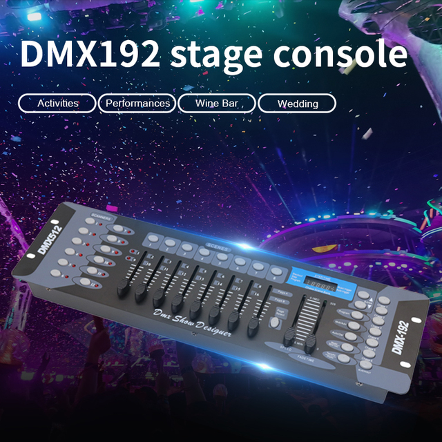 Wholesale Mini 192 Console DJ Lighting Controller Easy Use Mixer
