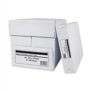 Livraison rapide sur papier d'impression A4 blanc de qualité supérieure 80GSM pour une utilisation au bureau de haute qualité et recyclable - Product Image 1