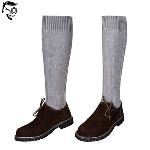 Calcetines atléticos Trachten bávaros tradicionales para hombre, antibacterianos, transpirables, fondo rosa personalizado, pedido mínimo de 10 pares - Product Image 5