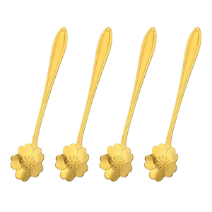 Juego de cucharas decorativas de cubiertos de latón para regalar y vender y usar para bodas, eventos, fiestas, uso doméstico - Product Image 3