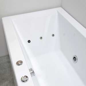 Baignoire rectangulaire de hydromassage haut de gamme pour la relaxation - Product Image 3