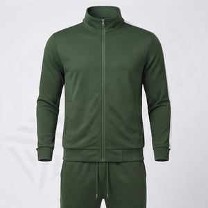 Tenue de sport tendance pour homme, vêtements de sport actifs, légers, flexibles, matière lisse, design moderne de survêtement, tenue de sport athlétique - Product Image 1