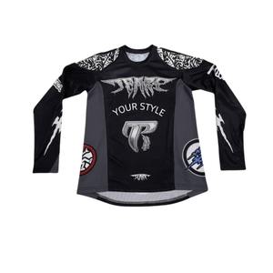 2025 alta calidad manga larga sublimación calle Motocross Jersey camisetas bicicleta - Product Image 1