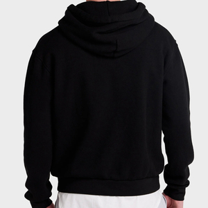 Sweat-shirt à capuche en coton de bambou pour homme, molleton biologique avec capuche, sweat-shirt personnalisé pour homme, pull écologique surdimensionné - Product Image 6