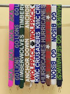 Correa de hombro bordada con cuentas de semillas tejidas a mano, colorida, duradera para uso diario, diseño moderno. - Product Image 5