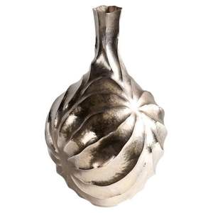 Direct Factory Hot <b>Sale</b> Home Decor Table Top Stylish <b>Flower</b> <b>Vase</b> Aluminium Silver Casting Best Selling - Product Image 6