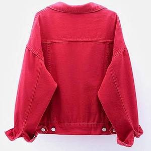 Veste longue à manches longues en denim pour femmes de qualité supérieure, tissée, écologique, coupe-vent, à capuche, couleur unie, avec poches, meilleur prix de vente - Product Image 2