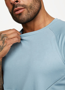 Chándal de verano 2024 para hombre, conjunto corto de dos piezas con logotipo personalizado, estilo informal de poliéster/algodón de secado rápido con patrón impreso - Product Image 6