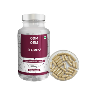 <b>Sea</b> <b>Moss</b> Extract 90 <b>Capsules</b> Herbal Supplement for Adults Women & Men-Promotion Development Private Label OEM/ODM - Product Image 2