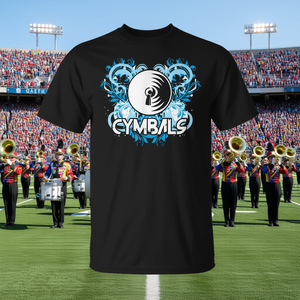 Camiseta para jugador de gong y platillos de banda de marcha - Product Image 3
