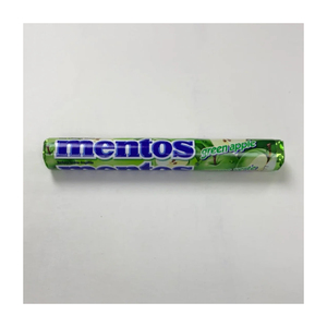 Para Mentos Chewy Mint Gummy Candy No se derrite 1,32 onzas/14 piezas Sabores de manzana verde y limón Paquete de 30 en caja a granel - Product Image 3