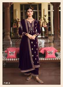 Vêtements indiens longs de qualité Standard pour femmes, costume Salwar pour les vêtements de Festival et de fête du fournisseur indien - Product Image 2