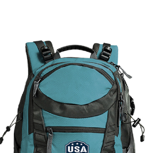 Wrestling Team 600D Polyester <b>Backpack</b> with Team Logo Printing kimono de jiu jitsu Fashionable Anti-Theft Zipper Low MOQ - Product Image 2