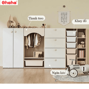 OHAHA Modern Children's <b>Wardrobe</b> - TAK012 - Product Image 5