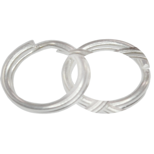 Sterling Silver 5mm <b>Split</b> <b>Rings</b> - Product Image 3