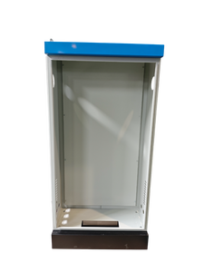 Armoire électrique industrielle en acier galvanisé, coffret de commande sur pied, boîte de distribution d'énergie, indice de protection IP55, revêtement en poudre - Product Image 2