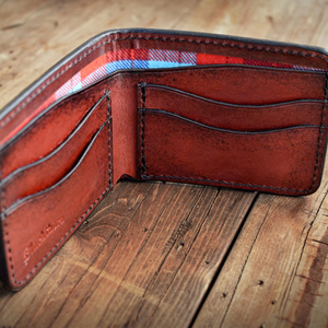 Classic Elegant Leather Bi Fold <b>Wallet</b> <b>Slim</b> Genuine Leather RFID Blocking Purse For <b>Men</b> Bulk BFW-0153 - Product Image 1