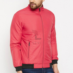 Veste sur mesure en mélange de laine de qualité supérieure, manches en cuir, vêtements d'extérieur d'hiver chauds de style collège moderne pour Streetwear, veste pour hommes - Product Image 2