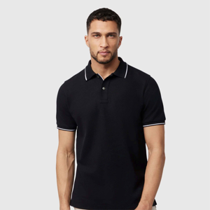 Polos élégant moderne décontracté respirant coton tissu léger durable coupe ajustée confortable hommes porter des vêtements de mode d'été - Product Image 1