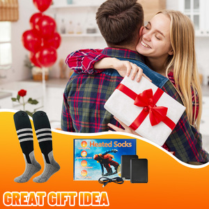 Chaussettes chauffantes électriques d'hiver à commande par application personnalisée, batterie rechargeable, pour hommes et femmes - Product Image 6