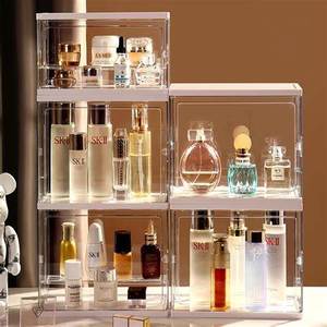 Caja de Almacenamiento Compacta para Cosméticos, Organizador Elegante y Funcional para Exhibir tus Artículos de Belleza - Product Image 1