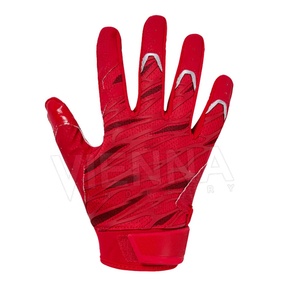 Guantes de Fútbol Americano de Piel Ligera de Alta Calidad, Diseño Personalizado, Cómodos, Antideslizantes para Exteriores, para Adultos - Product Image 2