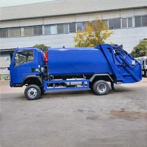 Camión <span class=keywords><strong>Compactador</strong></span> <span class=keywords><strong>de</strong></span> <span class=keywords><strong>Basura</strong></span> SINOTRUK HOWO 4x4 Todoterreno <span class=keywords><strong>de</strong></span> 8cbm para Gestión <span class=keywords><strong>de</strong></span> Residuos Rurales, <span class=keywords><strong>Compactador</strong></span> <span class=keywords><strong>de</strong></span> <span class=keywords><strong>Basura</strong></span> Hidráulico 4WD - Product Image 5