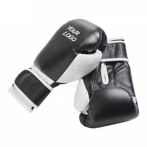 Gants de boxe sparring logo personnalisé gants de boxe impression personnalisée en cuir de vachette véritable impression personnalisée gants de boxe - Product Image 1