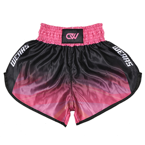 กางเกงมวยไทยพิมพ์ลายแบบซับลิเมชั่น OEM/ODM ของ Deuka พร้อมปักโลโก้ กางเกงคิกบ็อกซิ่ง ผ้าซาตินทนทาน - Product Image 3