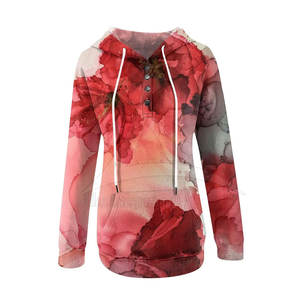 Latest Design High Quality Customized Size Winter Hooded Women <b>Sublimation</b> <b>Hoodies</b> Breathable Made in Pakistan - Product Image 1