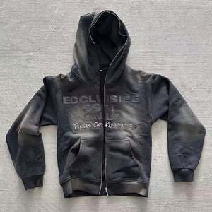 Acid Wash Sun Faded Distressed Vintage Winter Hoodie and Sweat <b>Shorts</b> Set 100% Cotton <b>Fleece</b> Lining Customizable for <b>Men</b> - Product Image 4