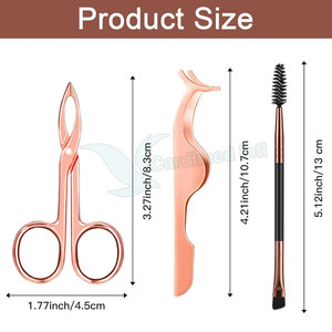 Pinzas de extensión de pestañas de acero inoxidable de la mejor calidad al por mayor, surtidas con logotipo personalizado - Product Image 2