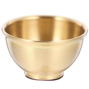 Cuenco para servir de latón con diseño de tendencia 2024 con diseño vintage para vajilla de reliquia a bajo costo - Product Image 2